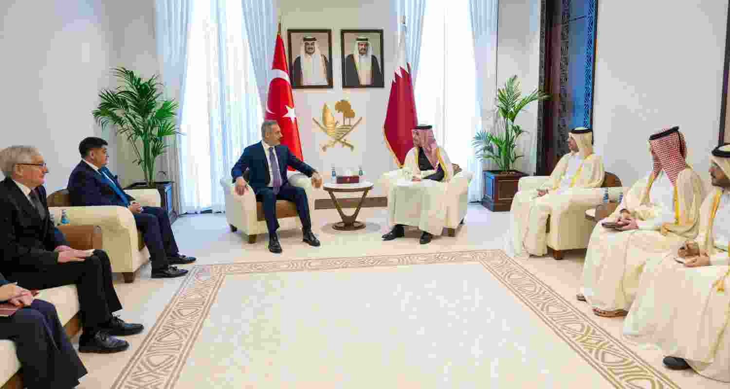 Qatar and Turkey work on promoting peace in Middle East. Qatar and Turkey work on promoting peace in Middle East.