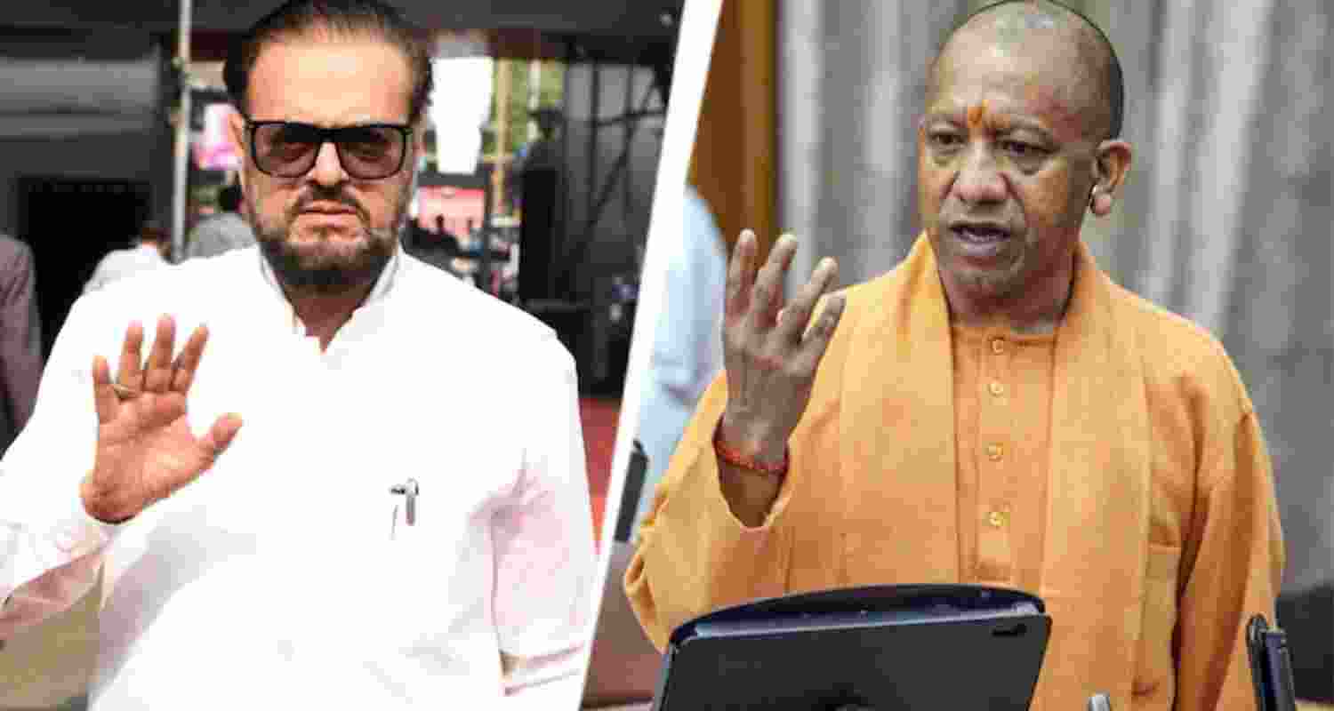 CM Yogi Adityanath asked the Samajwadi Party to expel Abu Azmi and send him to Uttar Pradesh. "We know well how to deal with such people," he said after row over Azmi's Aurangzeb comment.