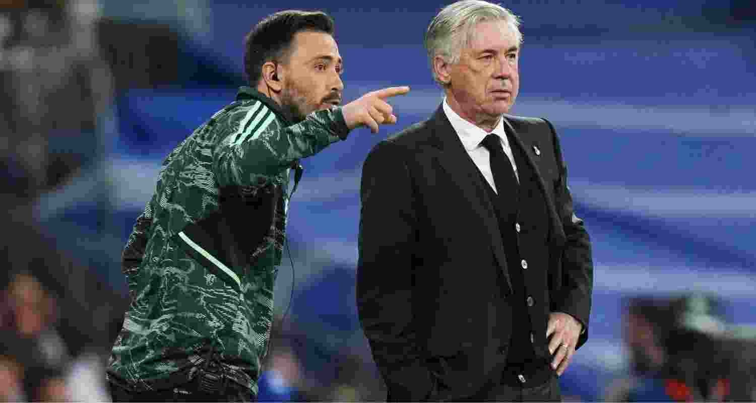 Real Madrid manager Ancelotti acknowledges eventual exit. Image X.