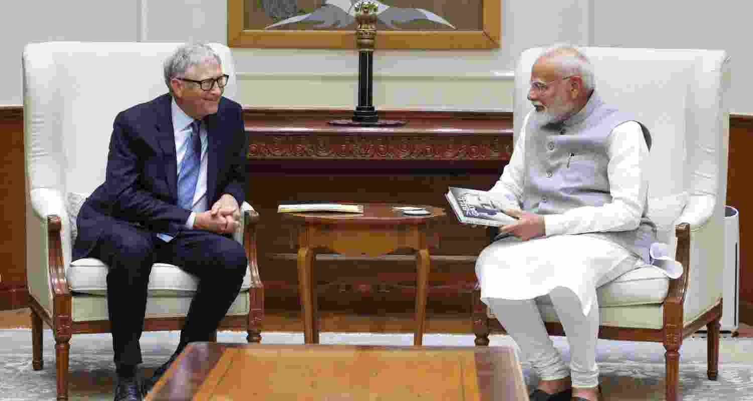 Bill Gates lauds India’s growth in AI, health, and tech, Meets PM Narendra Modi.