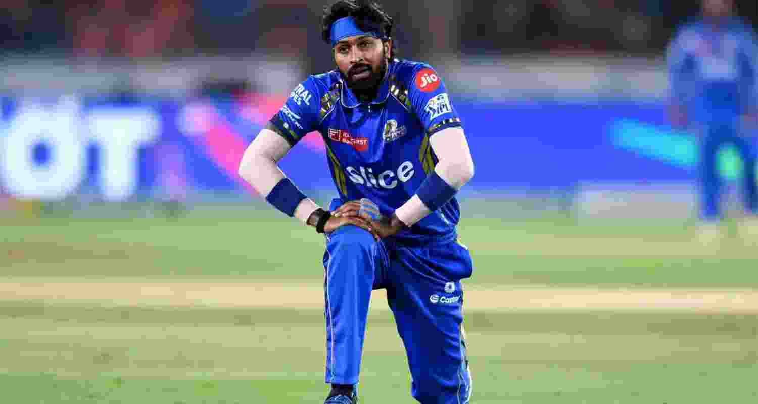 IPL fines Hardik Pandya ₹12 lakh for slow over rate.