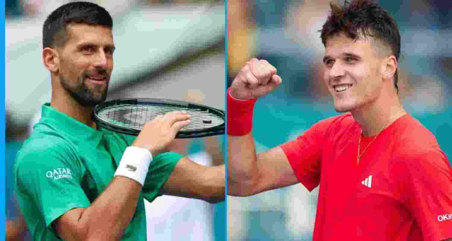 Jakub Mensik denies Djokovic 100th title at Miami Open. Jakub Mensik denies Djokovic 100th title at Miami Open.