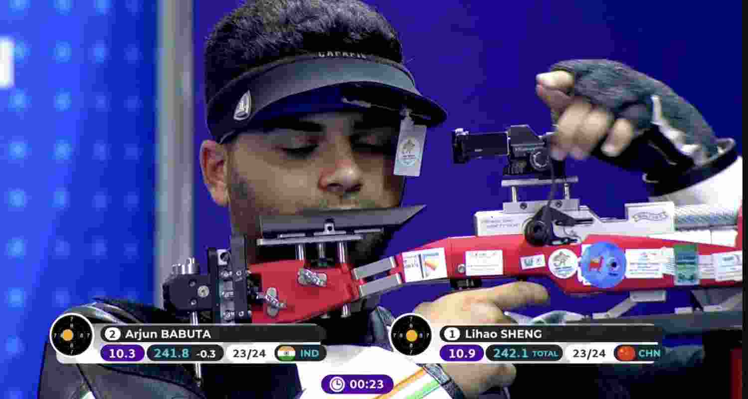 Arya Misses Medal, Arjun Wins Rifle Silver at ISSF for India.