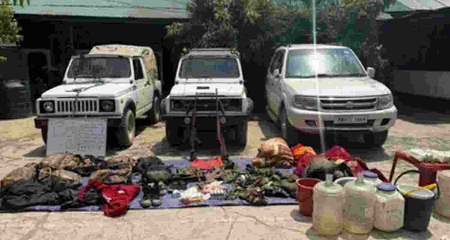 Police arrest PREPAK militants in Imphal East.