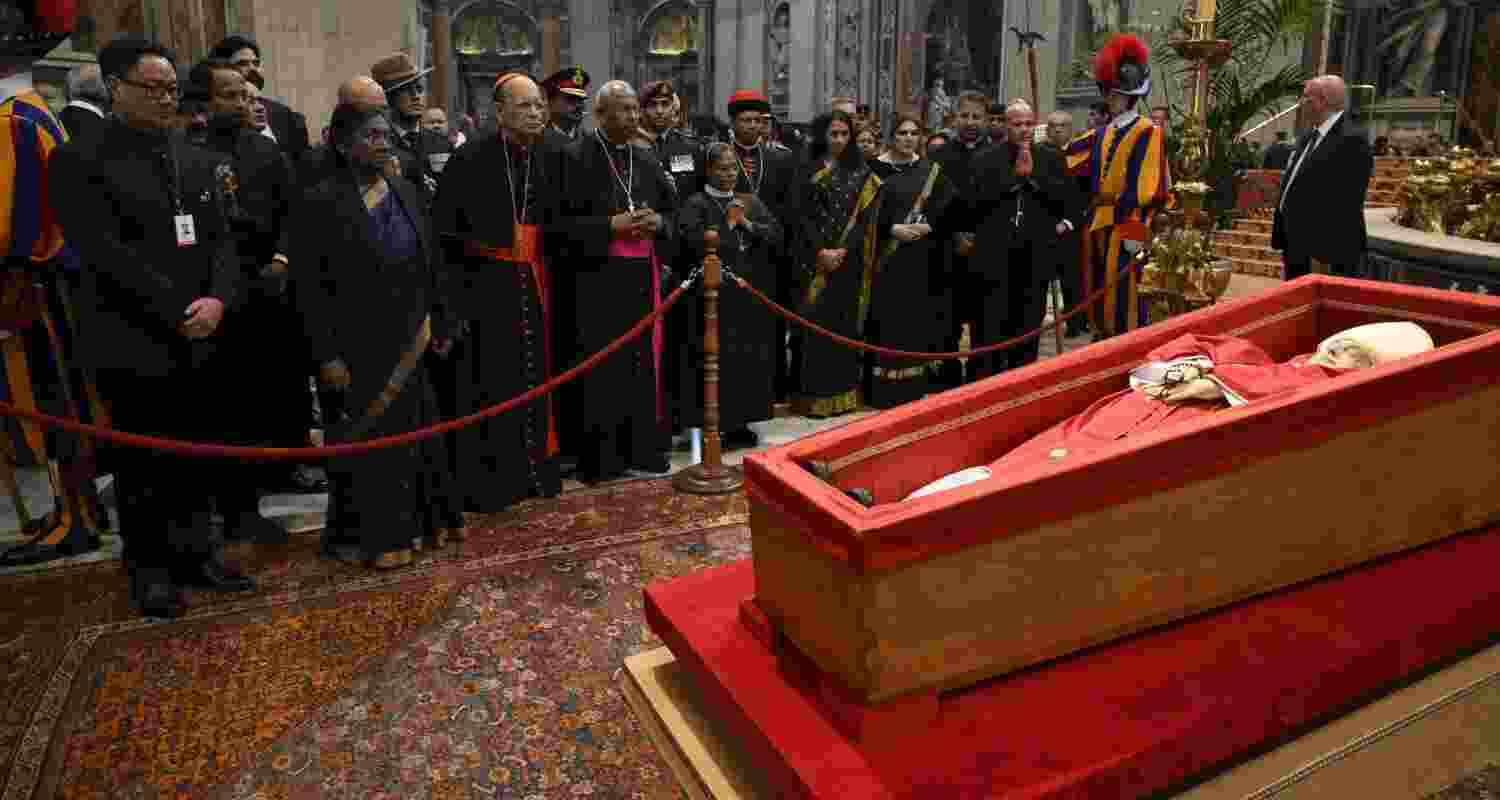 Thousands Gather in Rome for Pope Francis Funeral.
