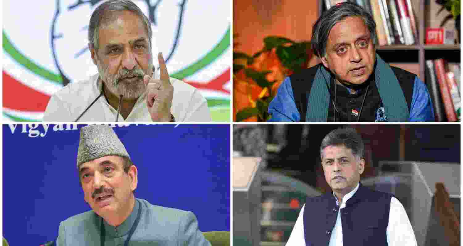 Congress Buries G23 But Ghosts Refuse to Die. File Photo From CWC Meeting. Congress Buries G23 But Ghosts Refuse to Die. File Photo From CWC Meeting.