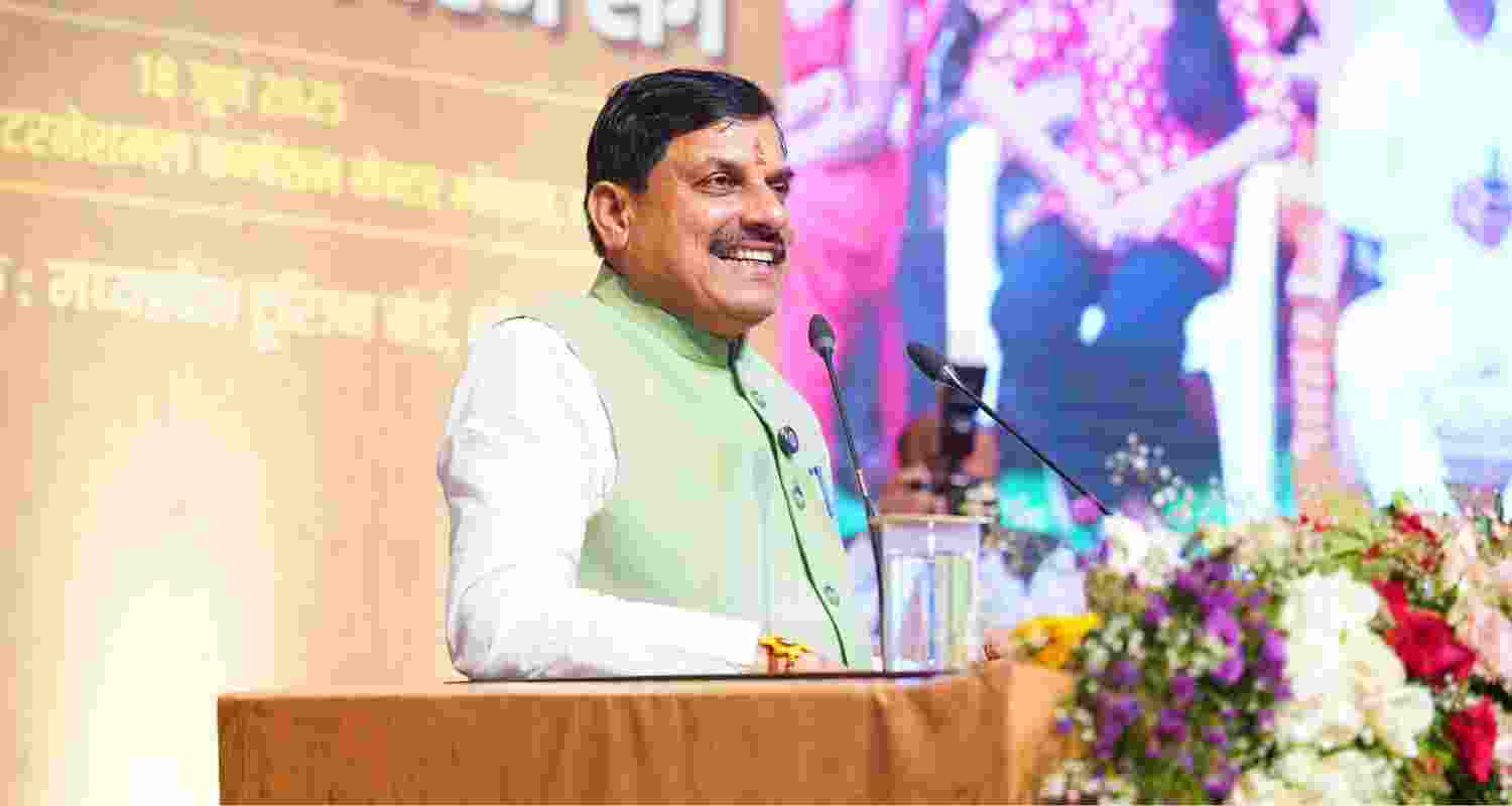 MP draws 1.67 lakh foreign tourists in 2024. Image MP CM Mohan Yadav.