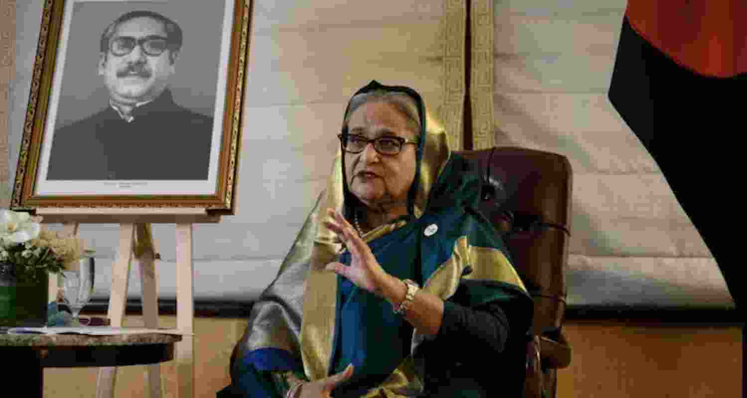 Former PM Hasina handed jail term for contempt.