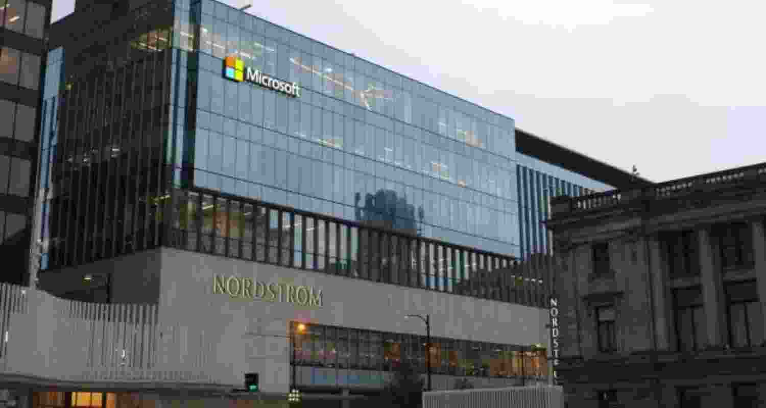 Microsoft building in Vancouver, BC, Canada