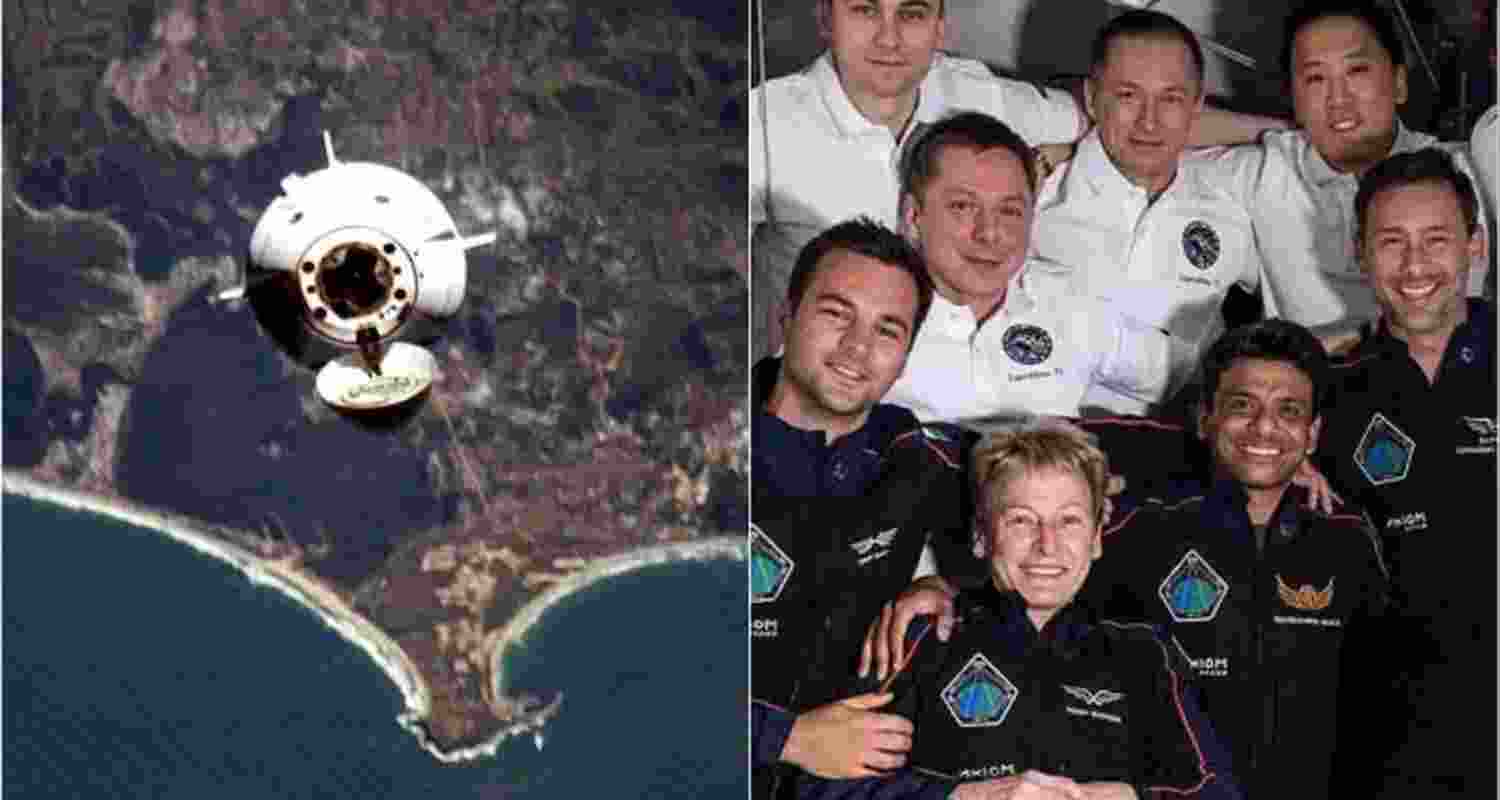 SpaceX Dragon Brings Shukla and Ax 4 Crew Back to Earth Safe. SpaceX Dragon Brings Shukla and Ax 4 Crew Back to Earth Safe.