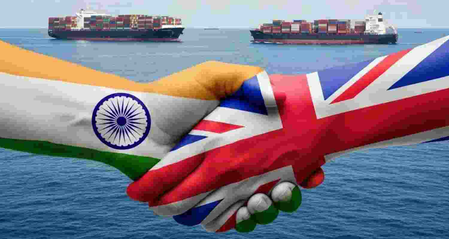 India, UK FTA Targets USD 120 Billion Trade by 2030. India, UK FTA Targets USD 120 Billion Trade by 2030.