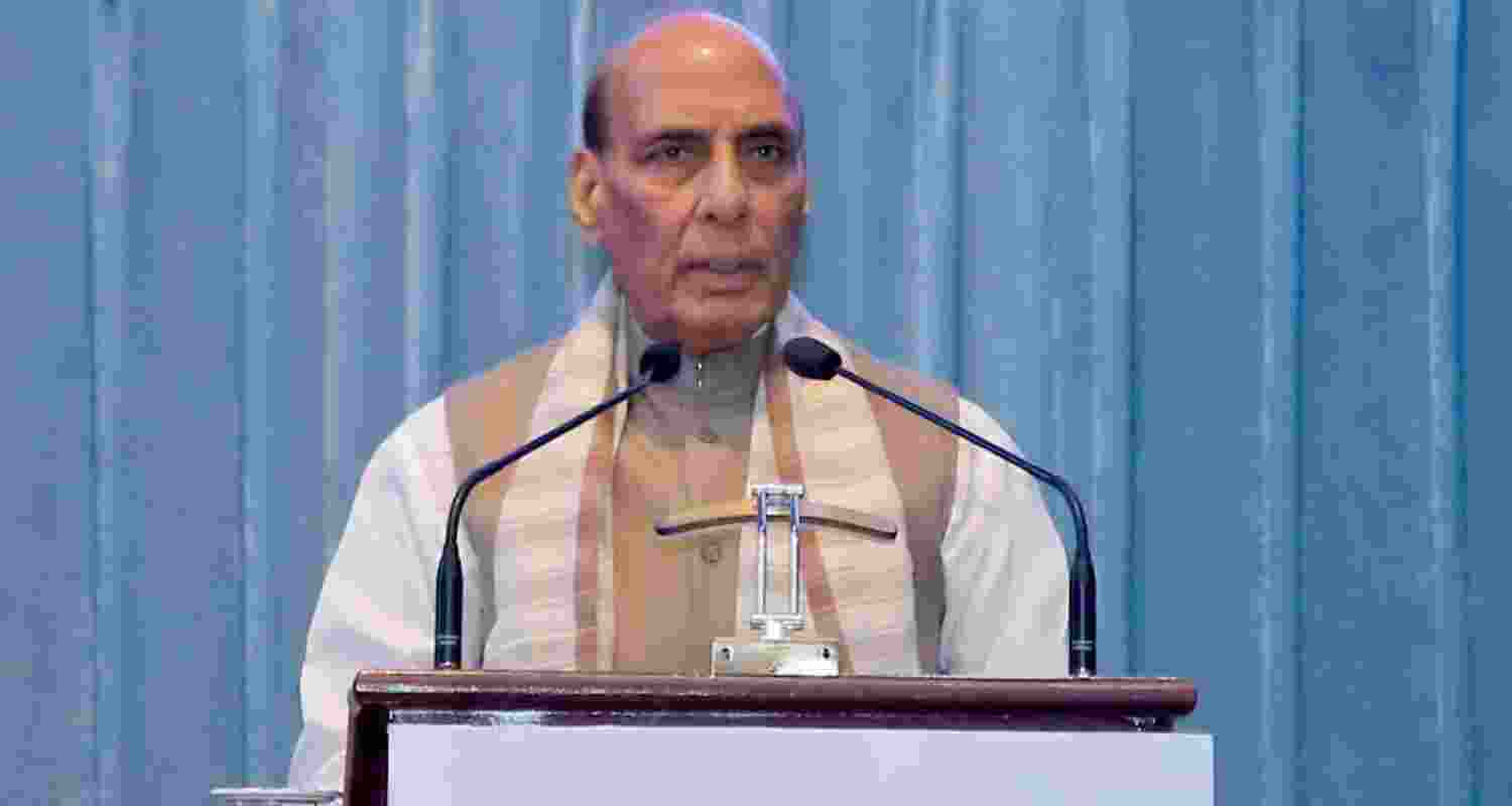 Defence Minister Rajnath Singh salutes Kargil heroes on Vijay Diwas.