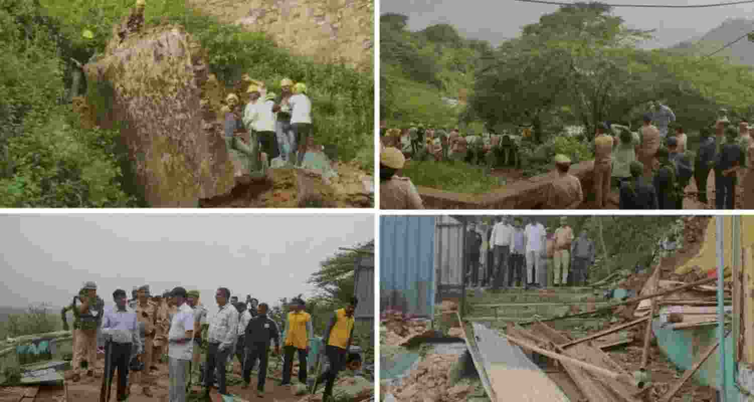 Taragarh Sees Tight Security Ahead of Anti Encroachment Drive. Taragarh Sees Tight Security Ahead of Anti Encroachment Drive.