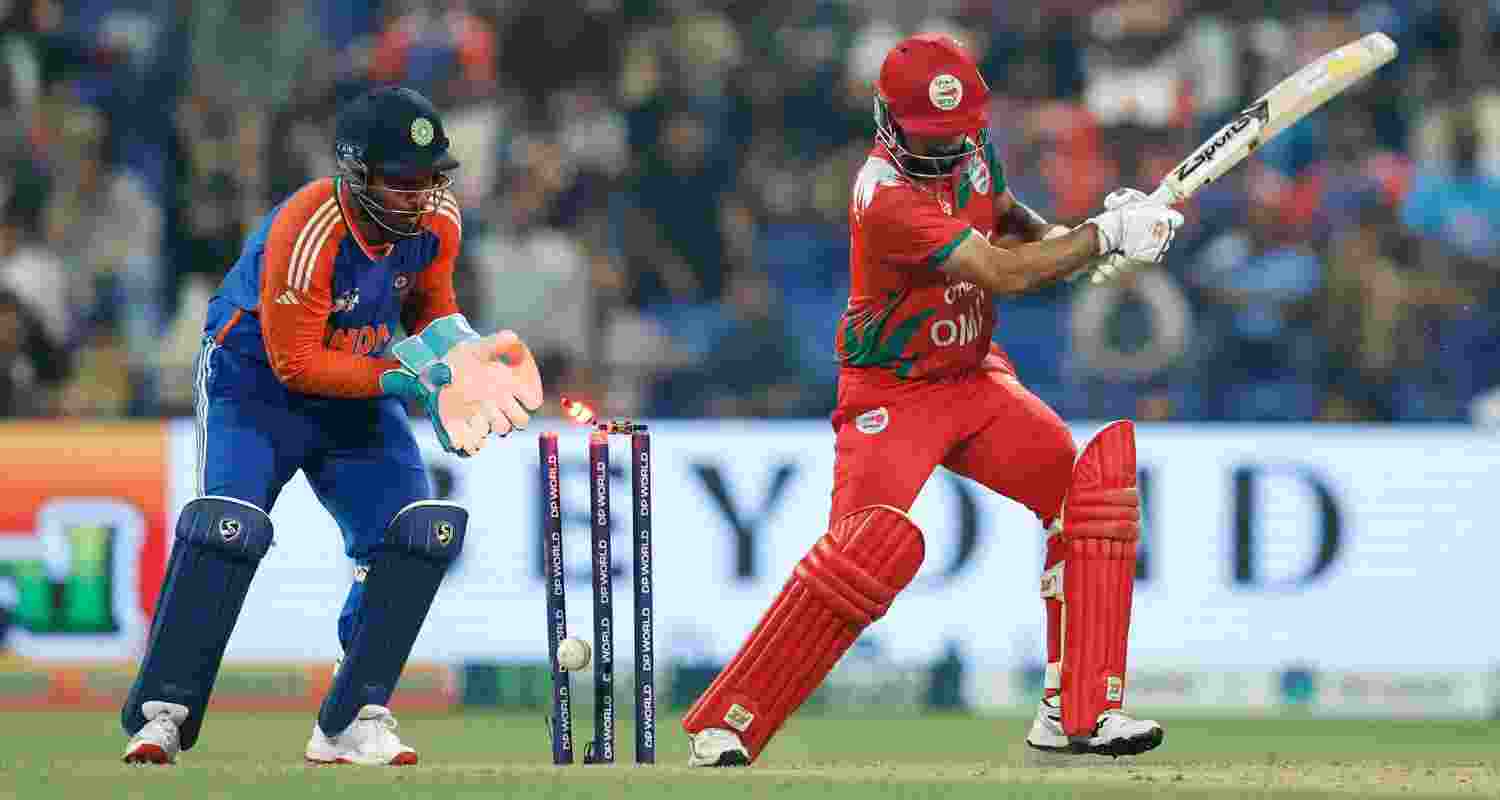 Kaleem fifty in vain as Oman fall short against India in Asia Cup.