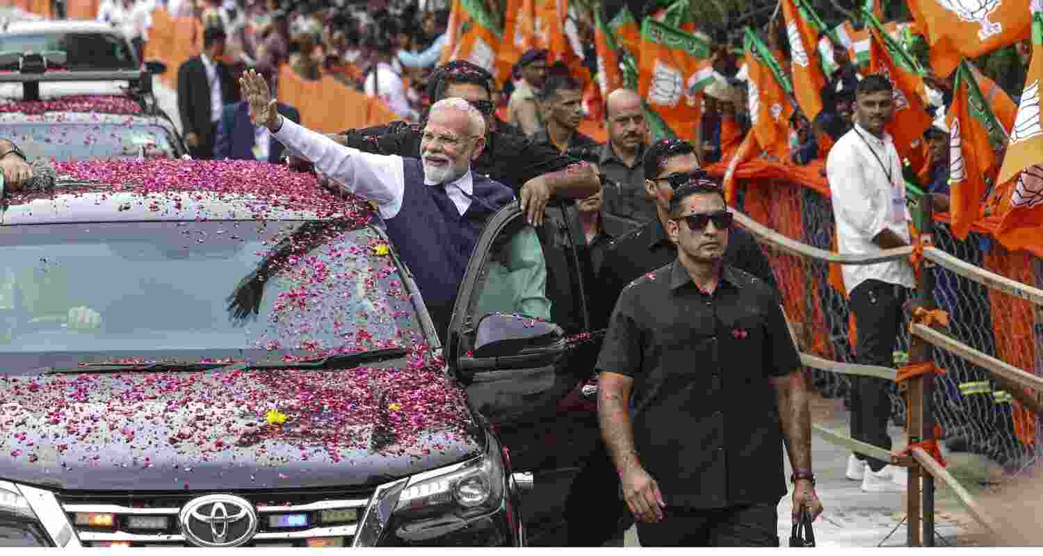 PM Modi unveils projects worth ₹34,200-cr in Gujarat.