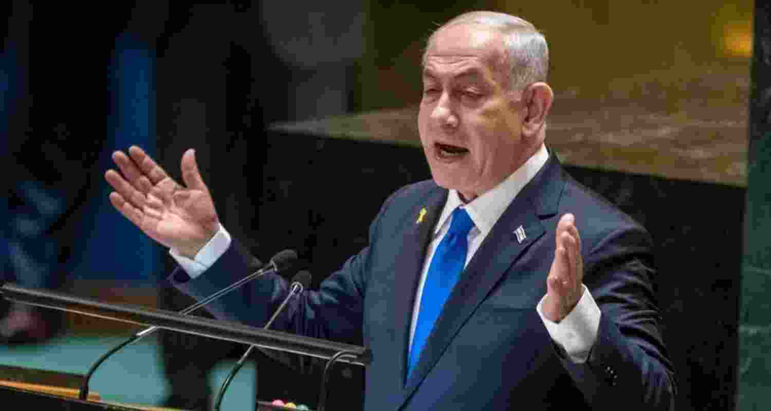 Israeli PM warns against recognising Palestinian statehood.