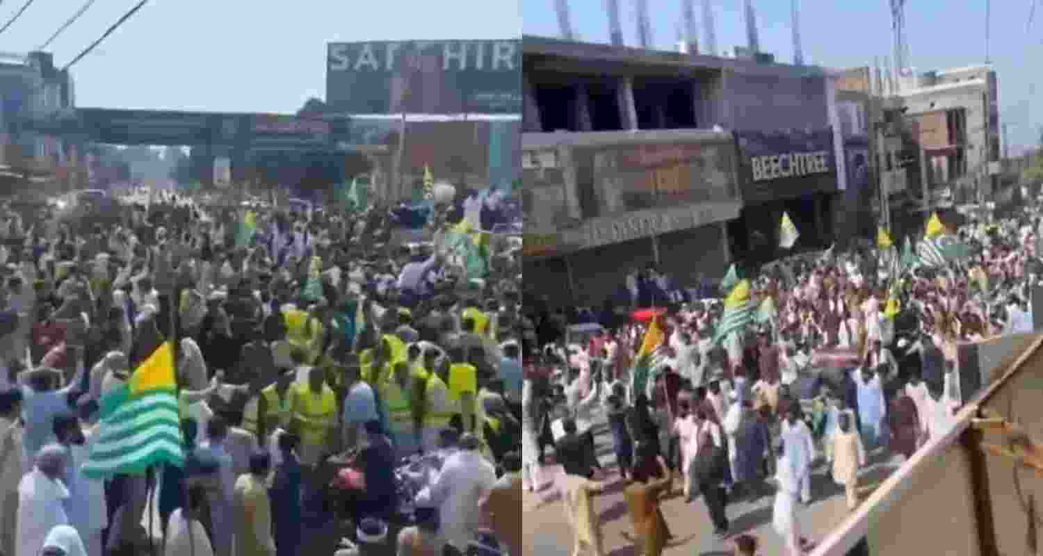 Violent PoJK protests bring Pakistan under UNHRC spotlight. Violent PoJK protests bring Pakistan under UNHRC spotlight.