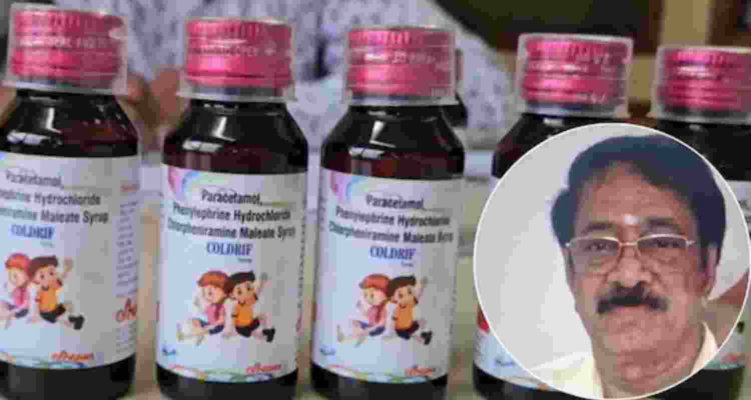 Coldrif maker arrested over child deaths in MP and Rajasthan. Coldrif maker arrested over child deaths in MP and Rajasthan.