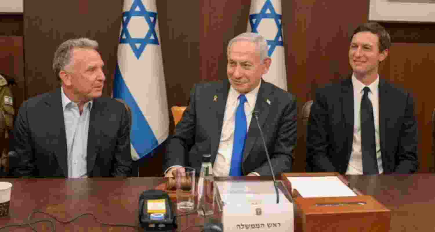 Steve Witkoff and Jared Kushner meet Netanyahu on Gaza peace talks.