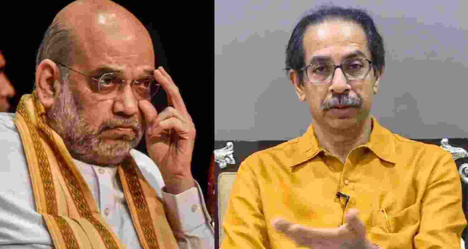 Uddhav sparks row with 'anaconda' jibe at HM Amit Shah.