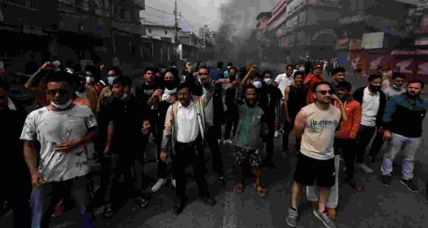 India advises nationals in Nepal to follow curfew rules. Image X.