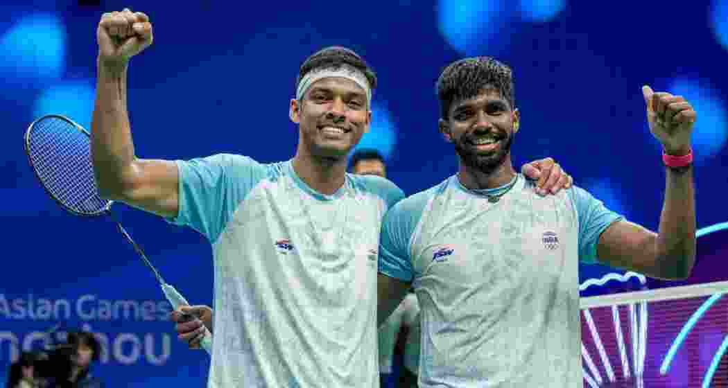 Satwiksairaj Rankireddy and Chirag Shetty. Satwiksairaj Rankireddy and Chirag Shetty.