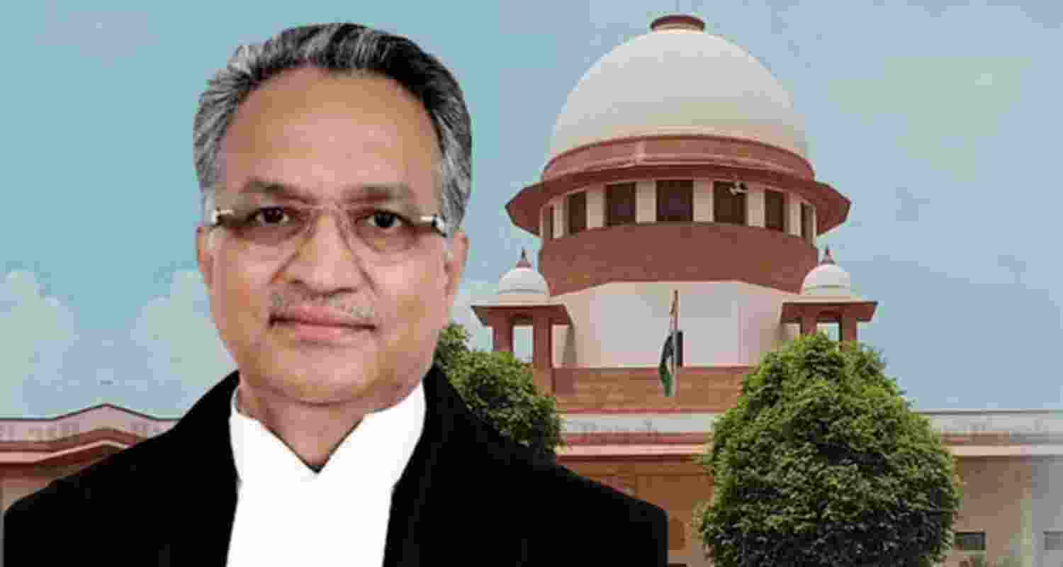 Former Judge of the Supreme Court of India A M Khanwilkar. Image X. Former Judge of the Supreme Court of India A M Khanwilkar. Image X.