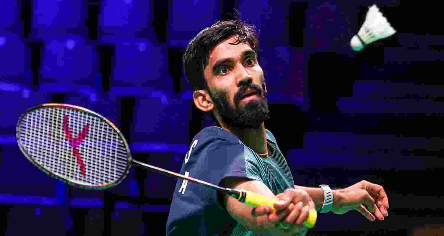 Indian shuttler Kidambi Srikanth. Indian shuttler Kidambi Srikanth.