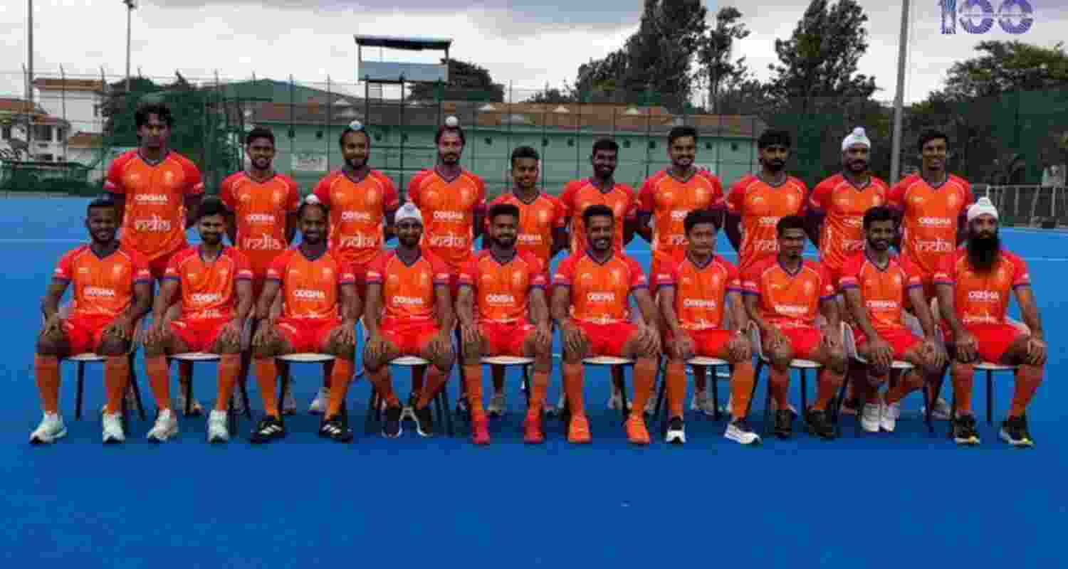 Indian hockey team.