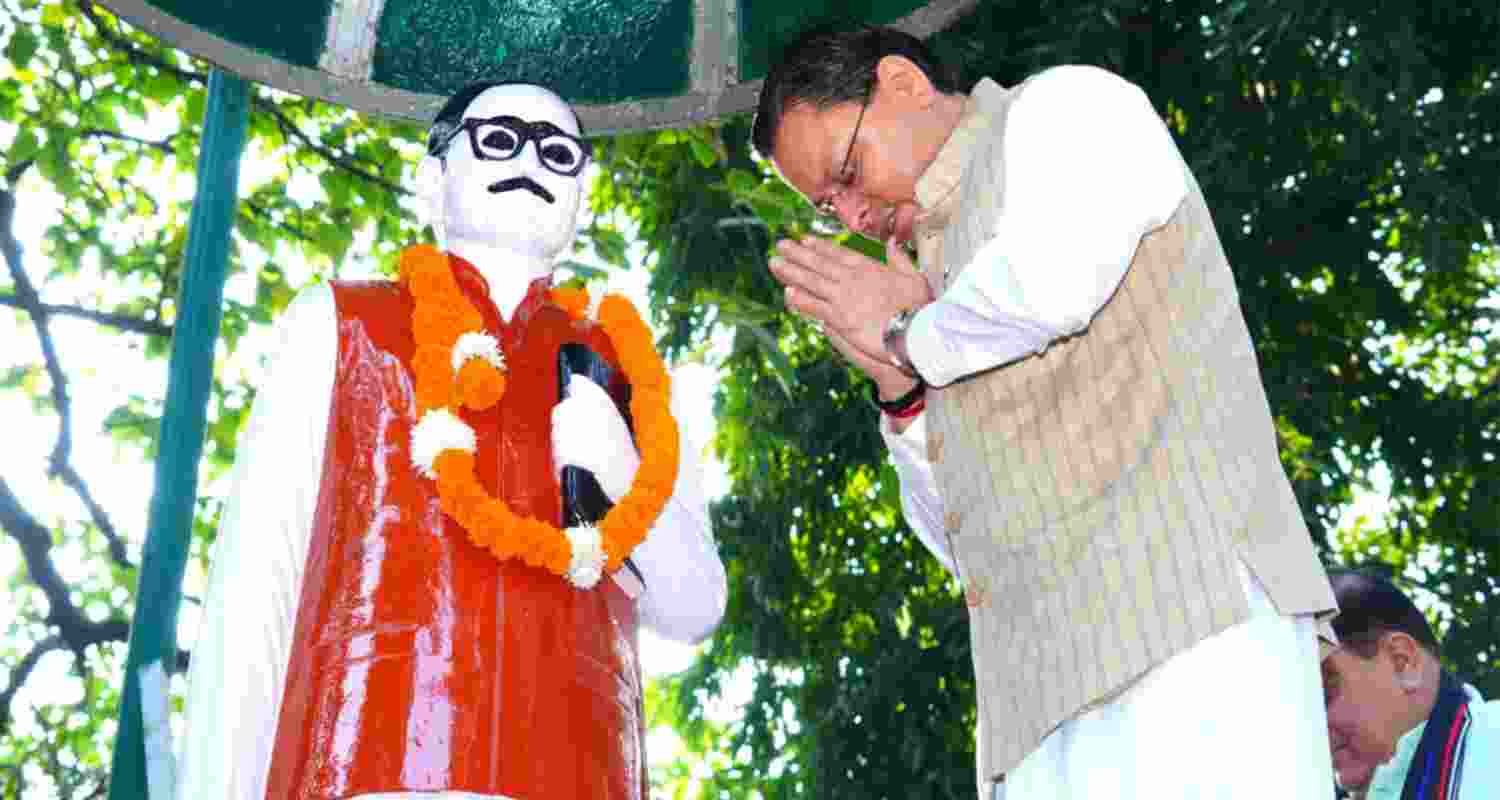 Uttarakhand Chief Minister Pushkar Singh Dhami.