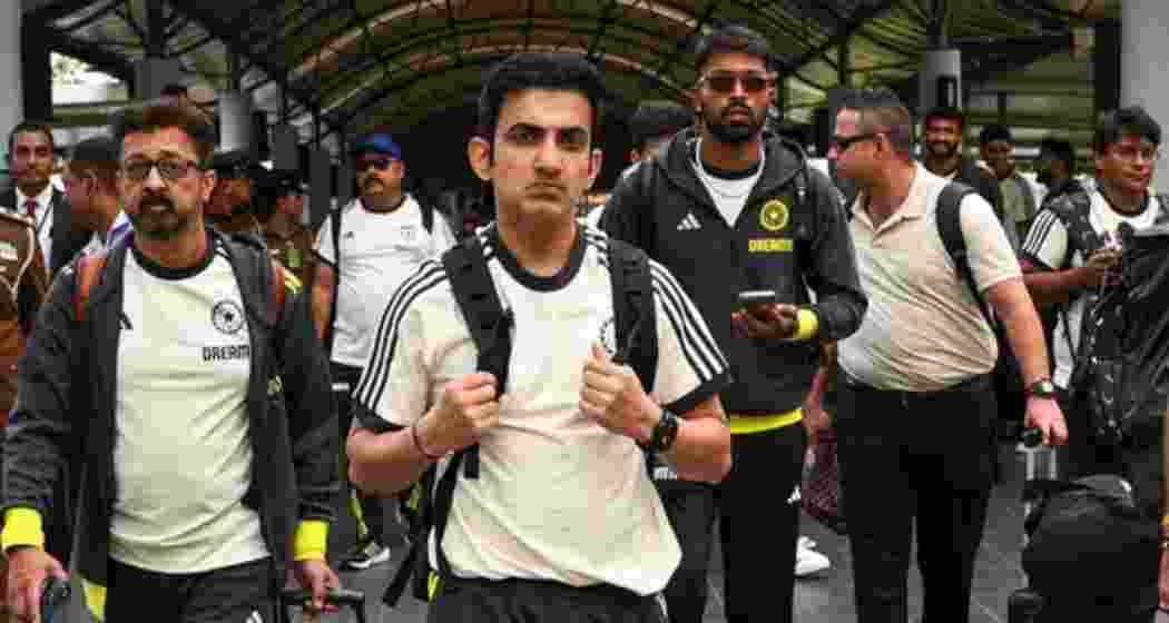 Indian team arrives in Sri Lanka with new head coach Gautam Gambhir and new captain for T20I Suryakumar Yadav India vs Sri-Lanka Indian team arrives in Sri Lanka with new head coach Gautam Gambhir and new captain for T20I Suryakumar Yadav India vs Sri-Lanka