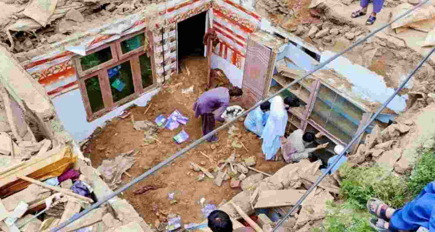Officials said six of the children had sustained critical injuries and were pronounced dead, while one girl was rescued alive. 