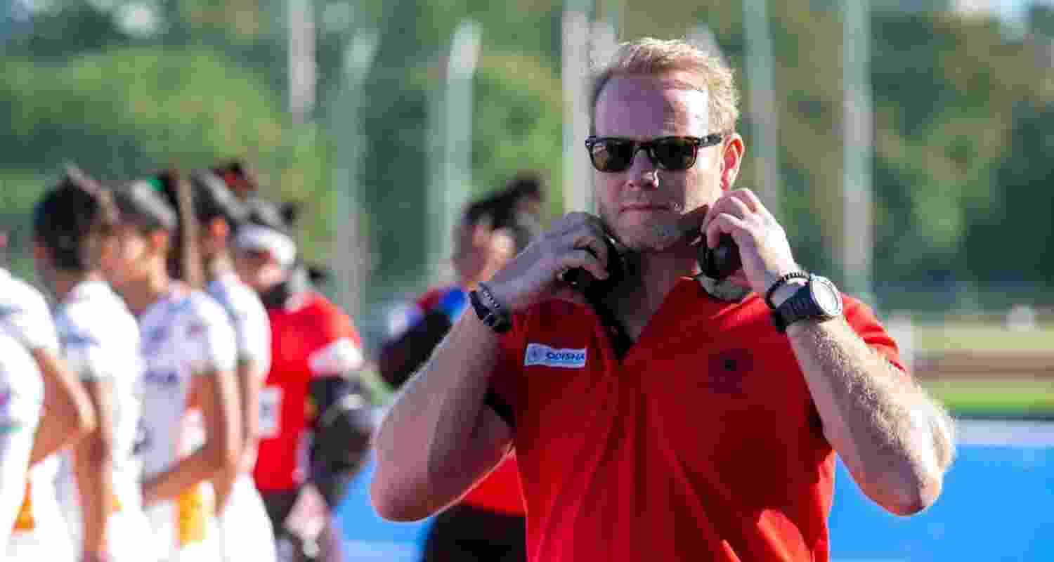 India women's hockey team chief coach Sjoerd Marijne. 