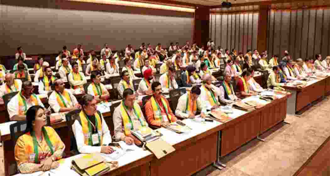 BJP meeting held in party headquarters in Delhi.