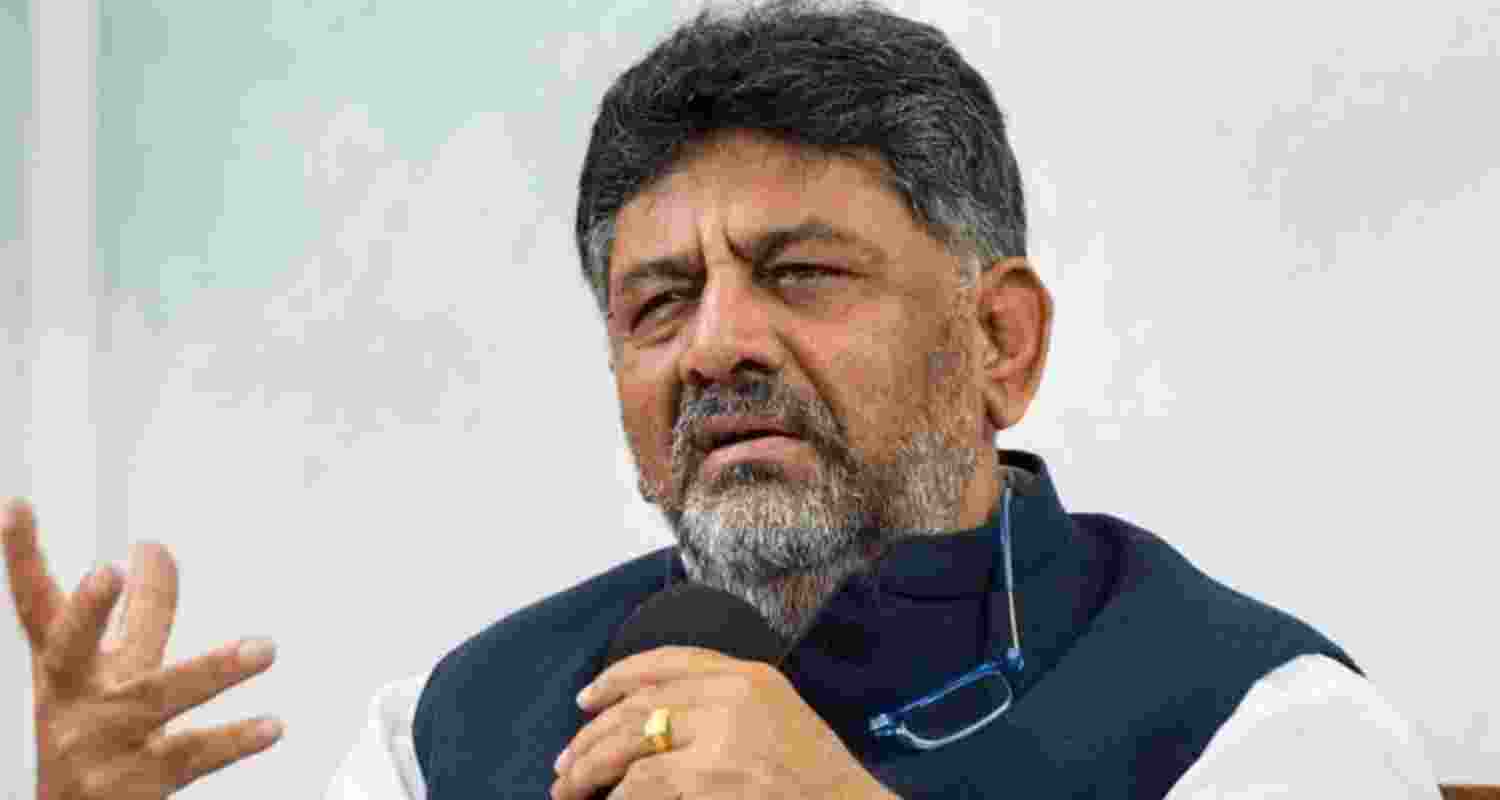 Karnataka Deputy CM D K Shivakumar. Image X. Karnataka Deputy CM D K Shivakumar. Image X.