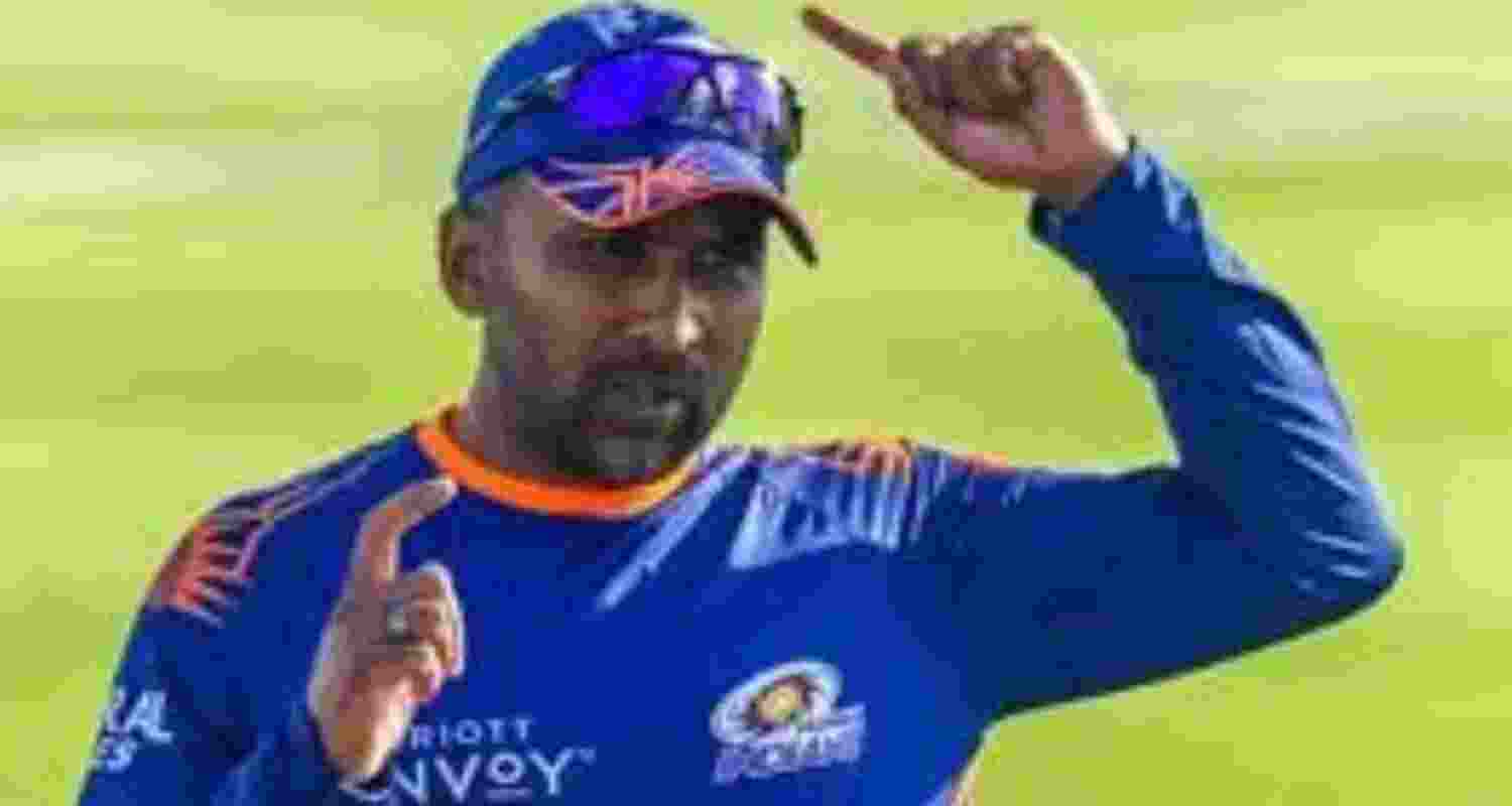 Head coach of Mumbai Indians Mahela Jayawardene.