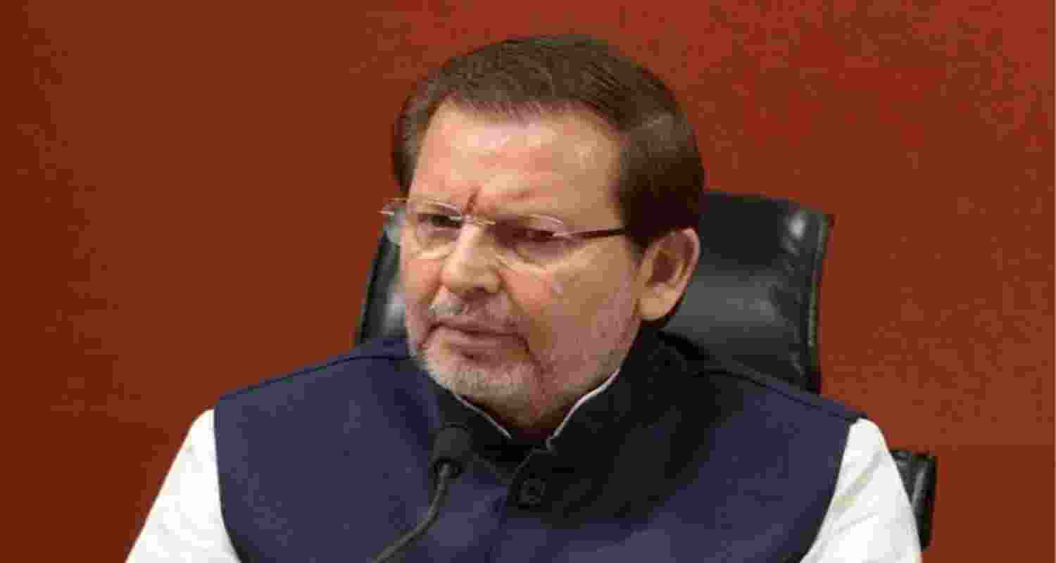 Bharatiya Janata Party leader Arvind Sharma.