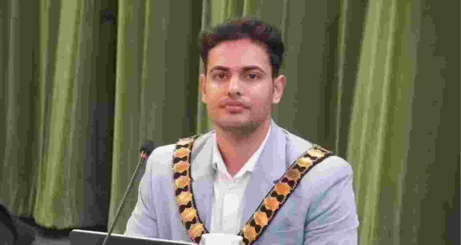  The youngest Indian-origin Mayor in the United Kingdom, Tushar Kumar. 