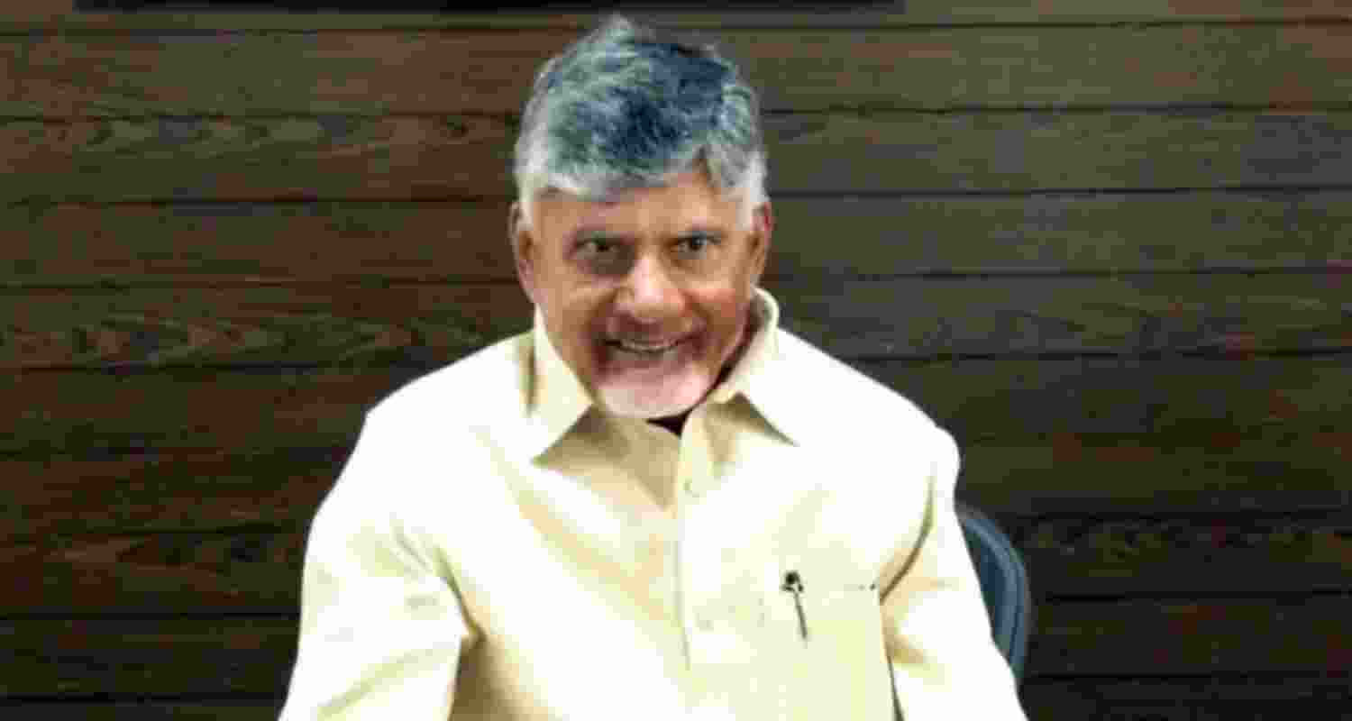 Andhra Pradesh Chief Minister N. Chandrababu Naidu. 
