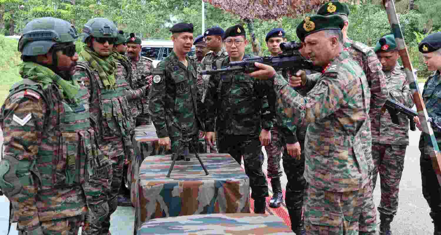 Maitree exercise ends in Meghalaya with joint India, Thailand drills.