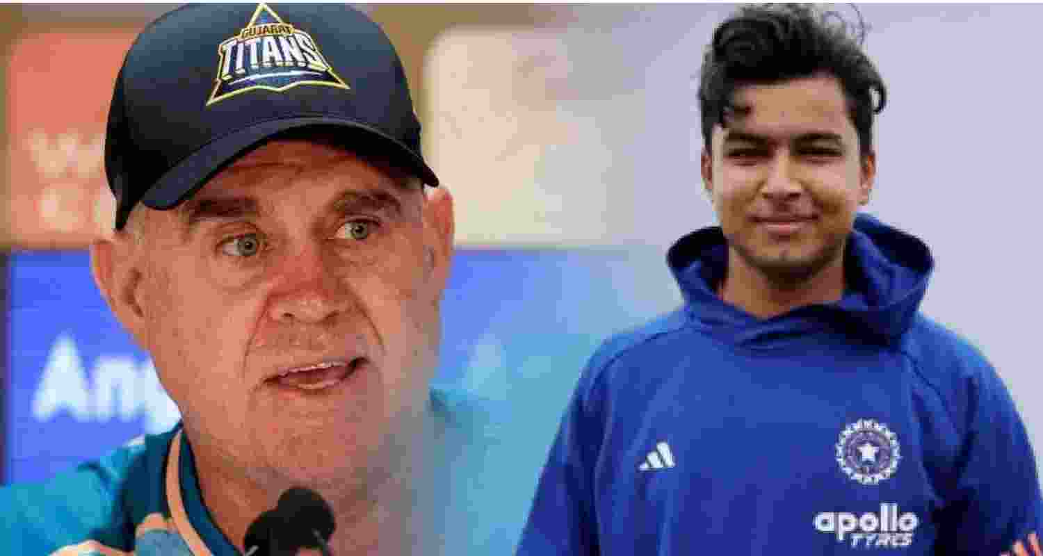  Matthew Hayden and Vaibhav Sooryavanshi.