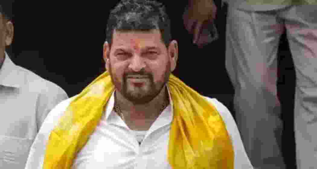 WFI President Brij Bhushan. WFI President Brij Bhushan.