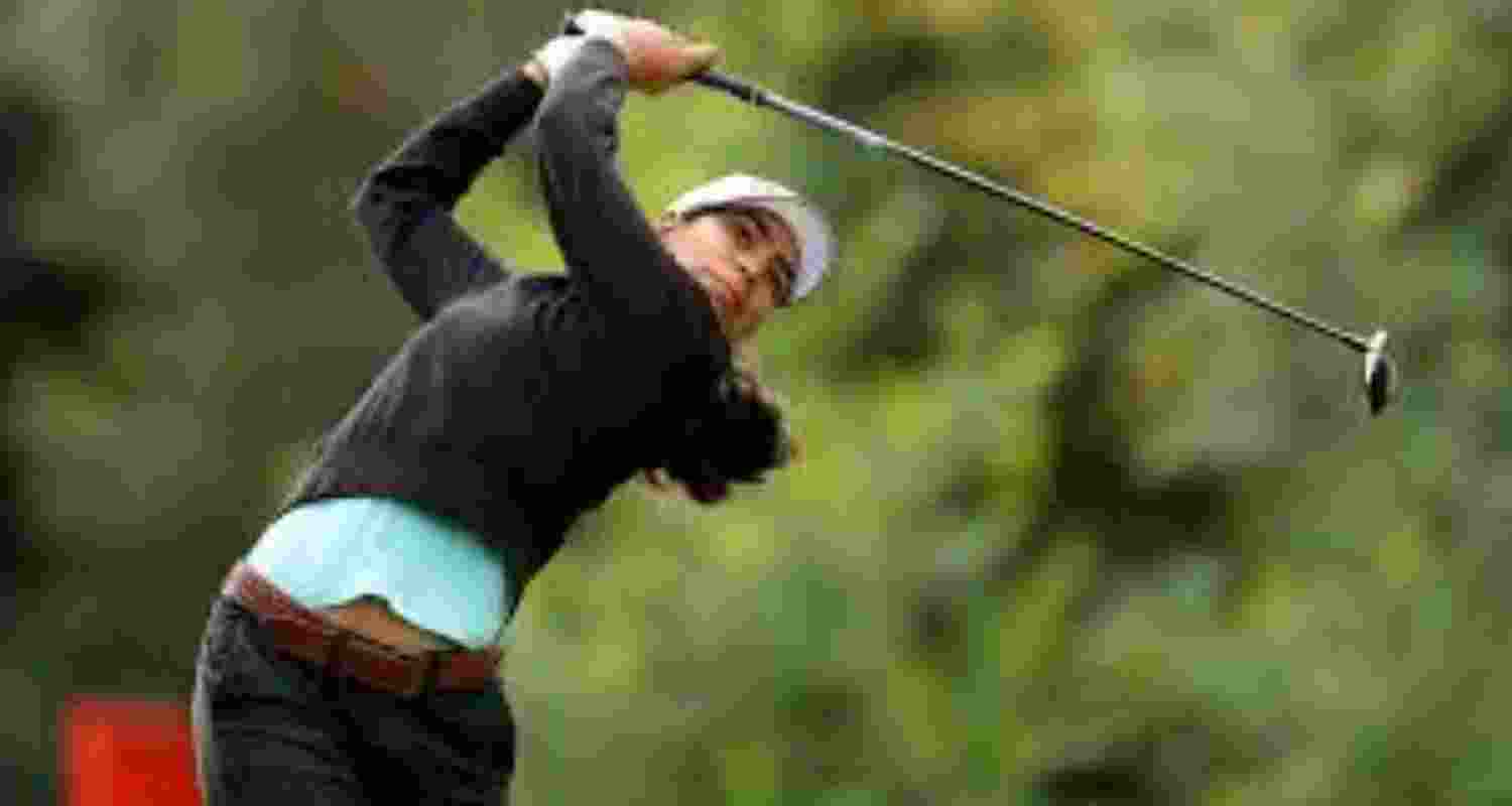 Indian golf player Diksha Dagar.