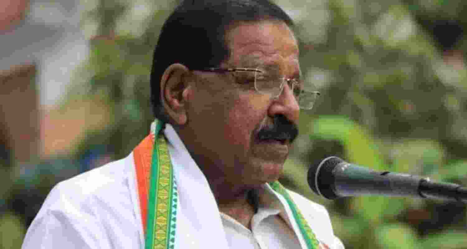 Congress MP from Kerala Rajmohan Unnithan.
