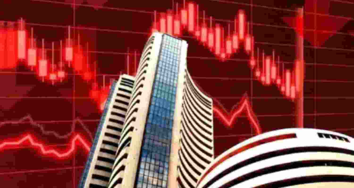 Infosys, Axis Bank drag Sensex, Nifty into the red