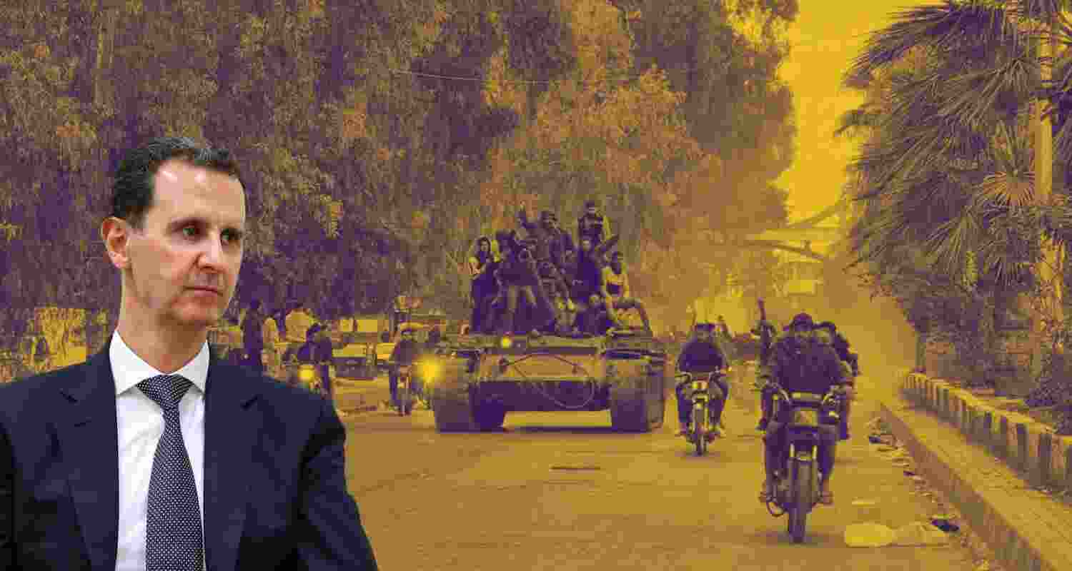 Bashar al-Assad Escapes Damascus Amid Rebel Victory.