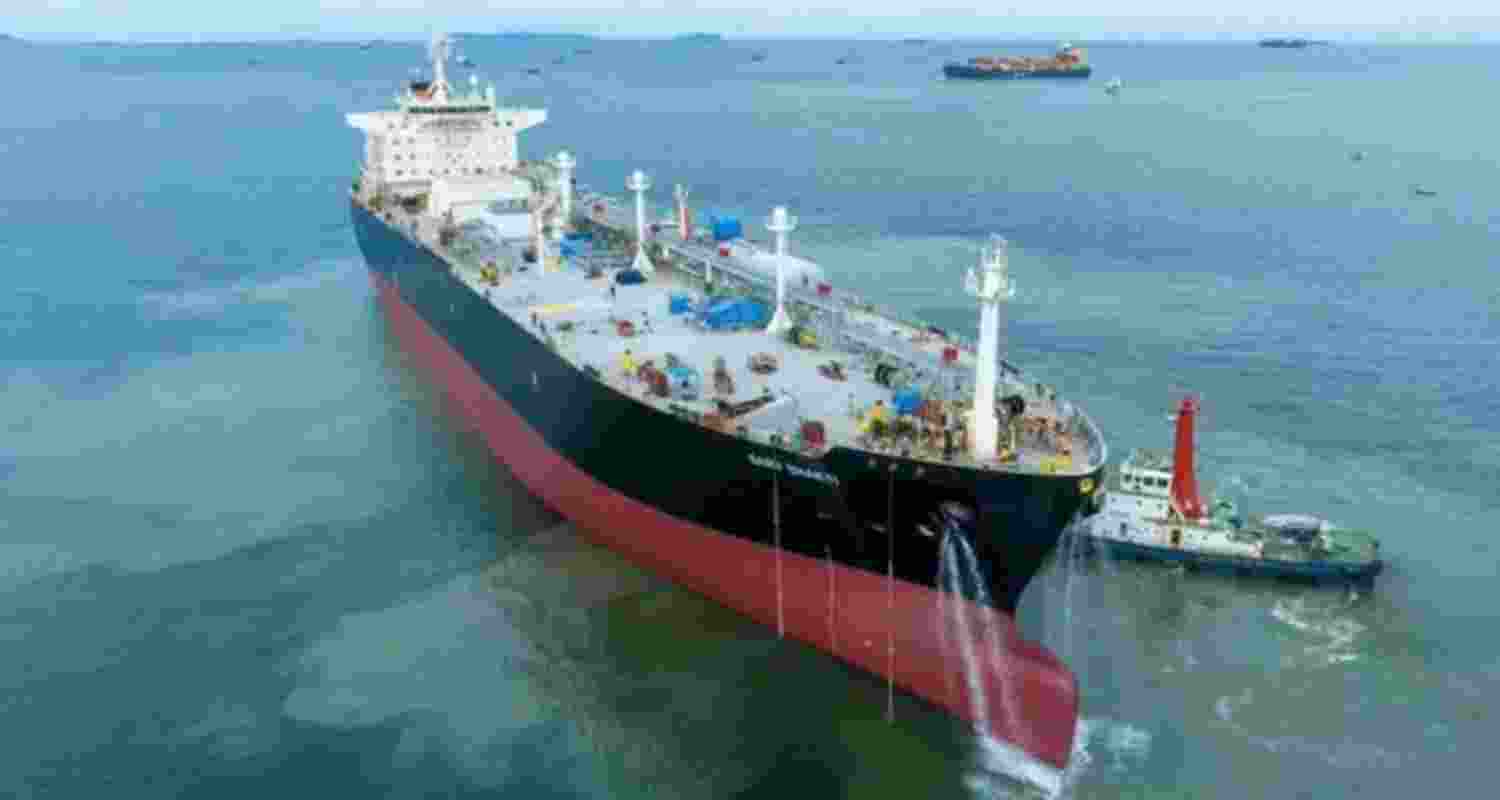 An India-bound LPG tanker has successfully cleared the strategically crucial Strait of Hormuz and is now en route to the country.