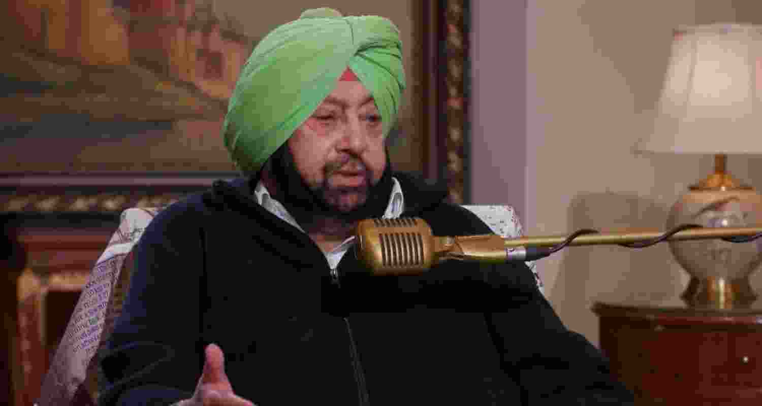 Former Punjab Chief Minister Amarinder Singh.