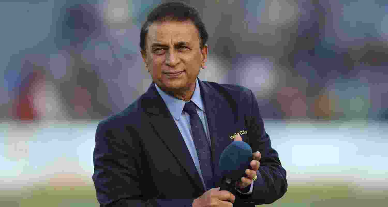 Cricket legend Sunil Gavaskar.