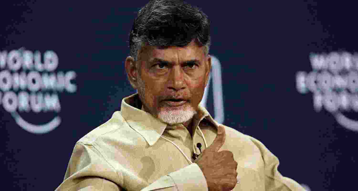 Andhra Pradesh Chief Minister N. Chandrababu Naidu.